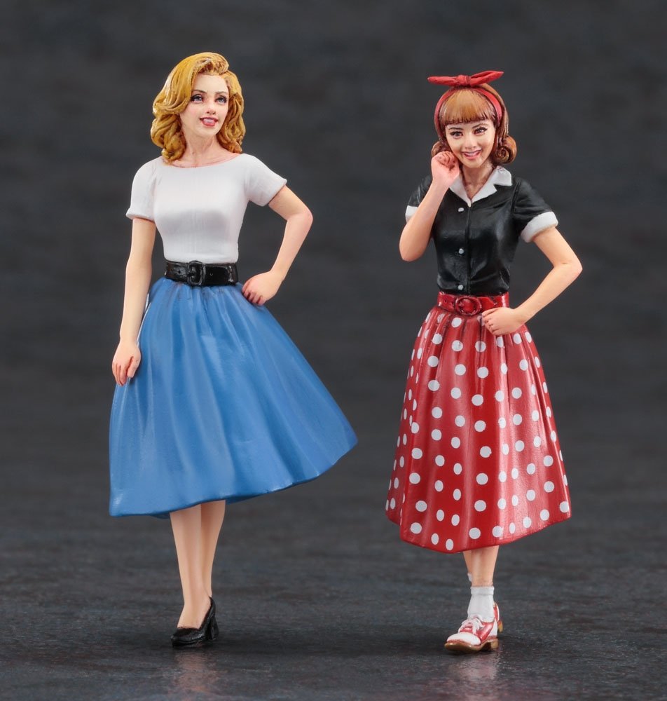 Hasegawa FC10 50&amp;#39;s American Girls Figure 1/24 – image 2