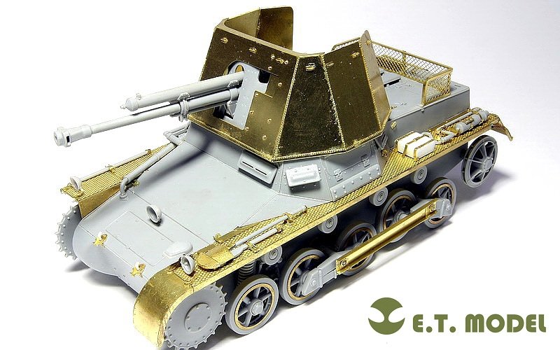 ET Model E35-013 WWII German Panzerjager I 4.7cm Pak(t) (For DRAGON 6230) (1/35) – image 2