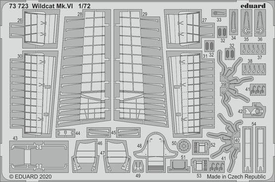 Eduard 73723 Wildcat Mk.VI ARMA HOBBY 1/72 – zdjęcie 2