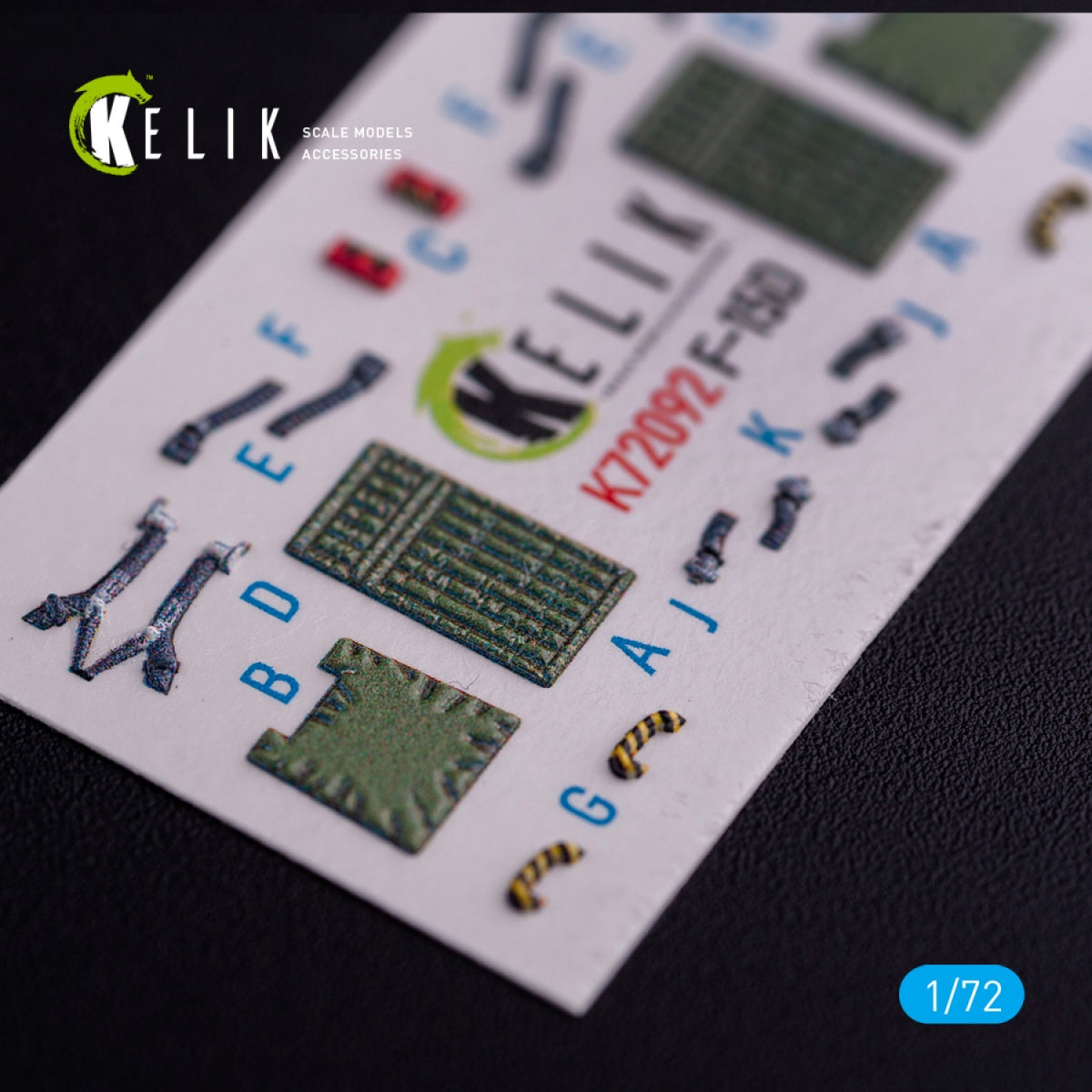 KELIK K72092 F-15D - interior 3D decals for FineMolds kit 1/72 – image 5