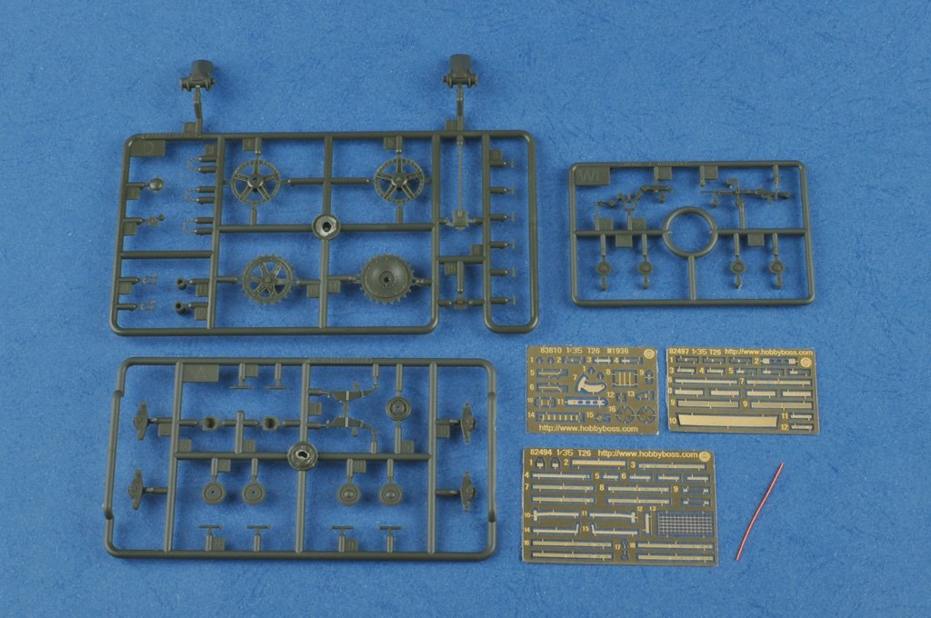 Hobby Boss 83810 Soviet T-26 Light Infantry Tank Mod.1936-1937 1/35 – zdjęcie 7