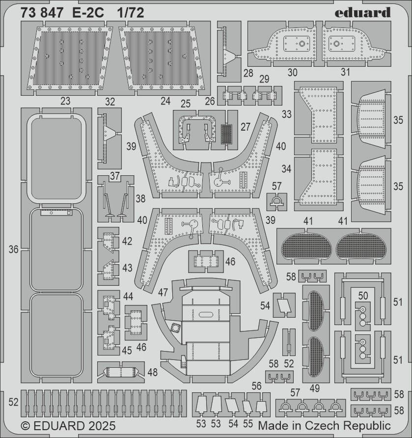 Eduard 73847 E-2C Heller 1/72