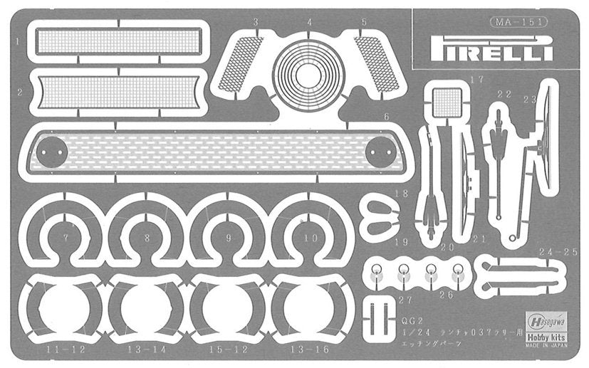 Hasegawa SP505 Lancia 037 Rally “1984 ERC Champion Detail Up Version” 1/24 – zdjęcie 2