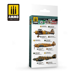 AMMO of Mig Jimenez 7237 WWII Regia Aeronautica – Early Colors 6x17ml – zdjęcie 2
