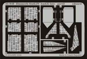 Eduard 35948 Zimmerit StuG. IV Ausf. G late 1/35 Dragon – image 2