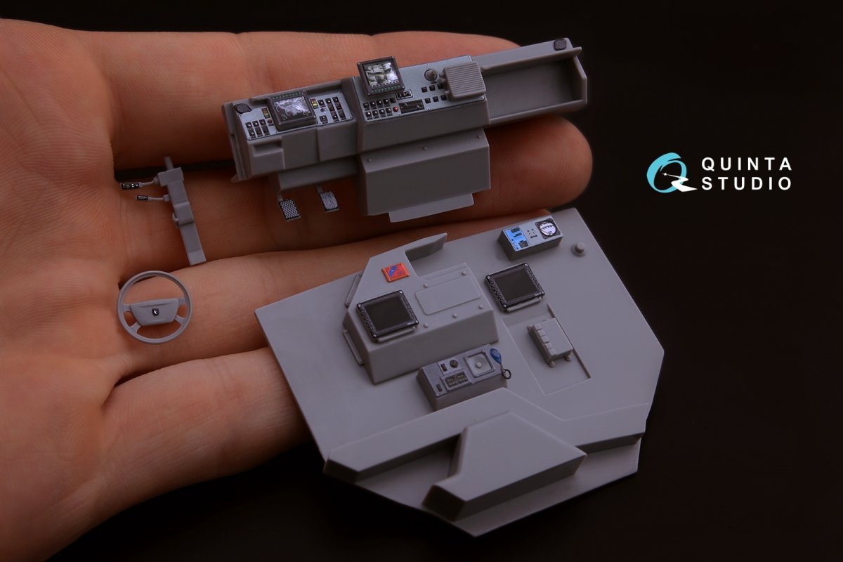Quinta Studio QD35008 MRAP Typhoon-K 3D-Printed &amp;amp; colored Interior on decal paper (for Takom kit) 1/35 – image 4