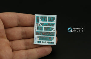 Quinta Studio QDS-48380 Mi-8MT 3D-Printed &amp;amp; coloured Interior on decal paper (AMK) (Small version) 1/48 – zdjęcie 5