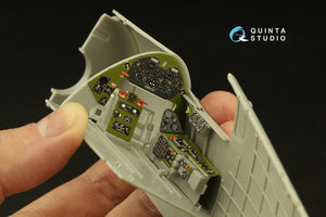 Quinta Studio QD32133 F6F-3 Hellcat 3D-Printed &amp;amp; colored Interior on decal paper (Trumpeter) 1/32 – image 10