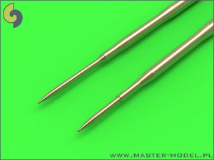 Master AM-72-071 MiG-17A/P/F (Fresco A, B, C) - 37mm and 23mm gun barrels set &amp;amp; Pitot Tubes – zdjęcie 2