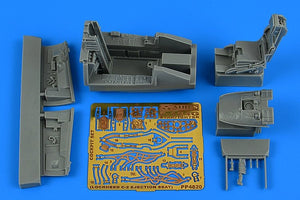 Aires 4820 F-104G Starfighter cockpit set (C-2 ej. seat) 1/48 KINETIC
