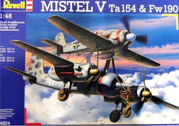 Revell 04824 TA 154 Mistel & Focke Wulf Fw 190 1/48