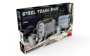 Miniart 35636 STEEL TRASH BINS 1/35 – image 2