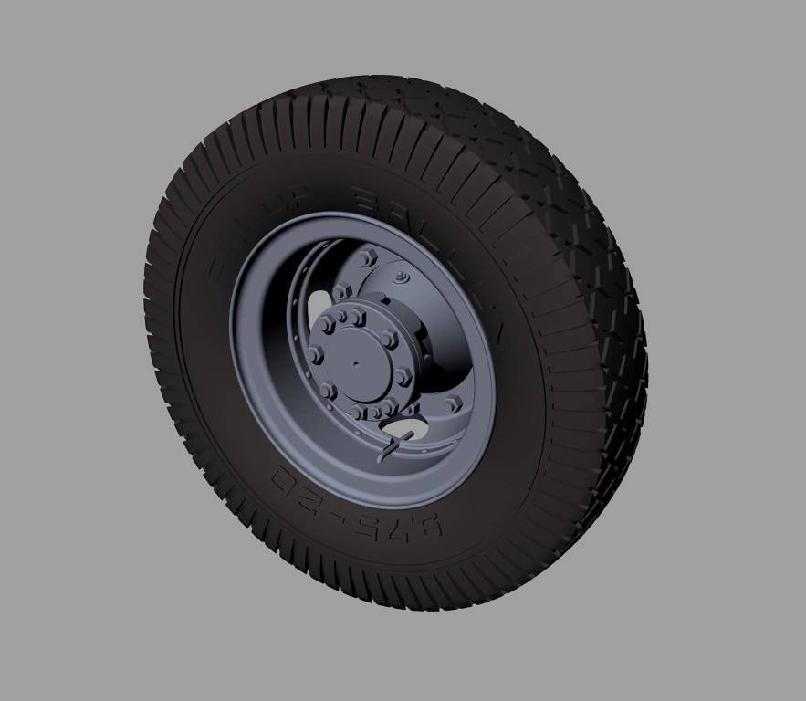 Panzer Art RE35-457 Hanomag SS100 road wheels (Fulda) 1/35 – zdjęcie 2
