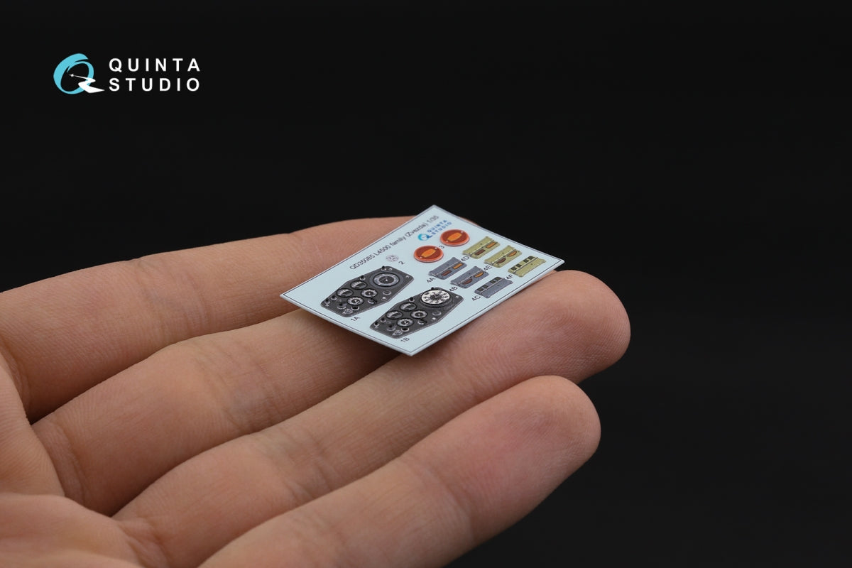 Quinta Studio QD35085 L4500 family 3D-Printed &amp;amp; coloured Interior on decal paper (Zvezda) 1/35 – zdjęcie 5