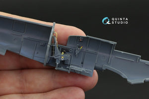 Quinta Studio QD48121 Spitfire Mk.XVI 3D-Printed &amp;amp; colored Interior on decal paper (Eduard) 1/48 – image 11