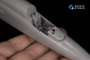 Quinta Studio QD48064 Mitsubishi F-1 3D-Printed &amp;amp; coloured Interior on decal paper (Hasegawa) 1/48 – immagine 9
