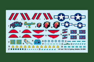 Hobby Boss 85805 P-38L-5-L0 Lightning 1/48 – zdjęcie 3