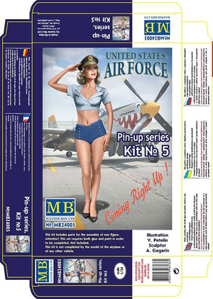 Master Box 24005 Pin-up series Kit No. 5 Patty 1/24 – zdjęcie 4