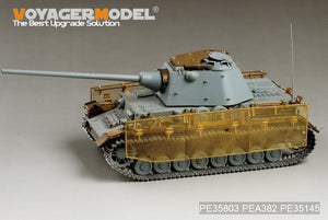 Voyager Model PE35803 WWII German Pz.Kpfw.IV Ausf.J (mit Panther F turret) For DRAGON 6824 1/35 – zdjęcie 8