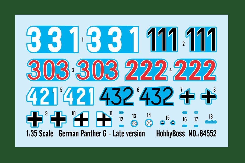Hobby Boss 84552 German Panther G tank - late type 1/35 – image 4