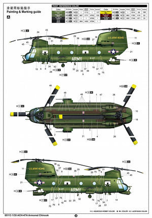Trumpeter 05113 ACH-47A Armored Chinook 1/35 – image 5
