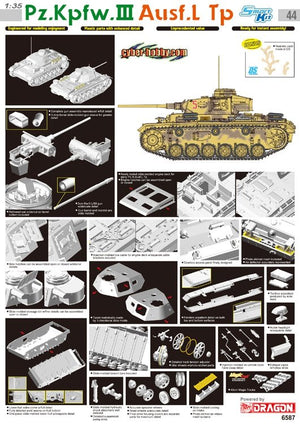 Cyber Hobby 6587 Pz.Kpfw. III Ausf. L Tp 1/35