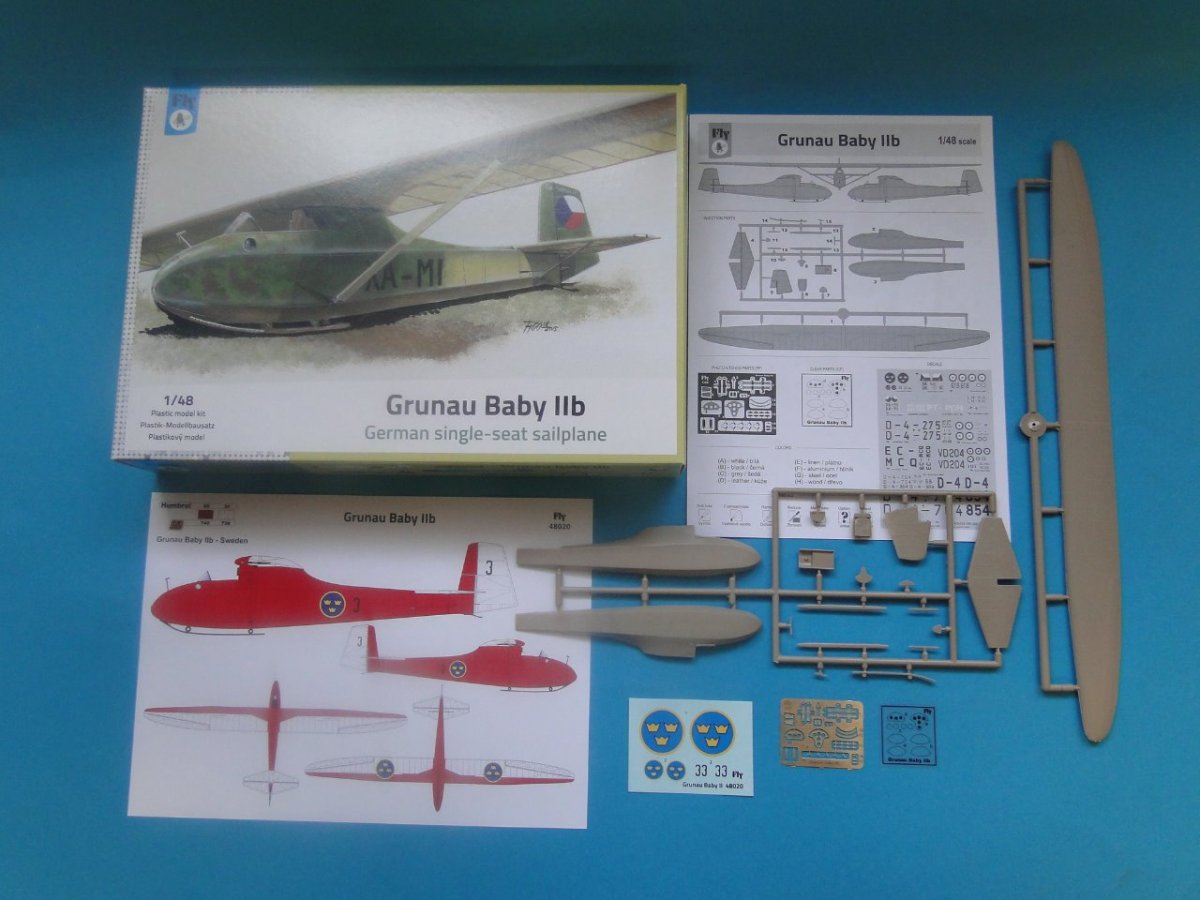 Fly 48020 Grunau Baby IIB Sweden 1/48 – zdjęcie 2