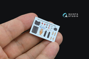 Quinta Studio QD+72116 Su-24M 3D-Printed coloured Interior on decal paper (Zvezda) (with 3D-printed resin part) 1/72 – zdjęcie 6