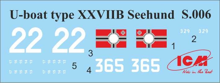 ICM S020 K-Verbande Midget Submarines 1/72 – zdjęcie 3