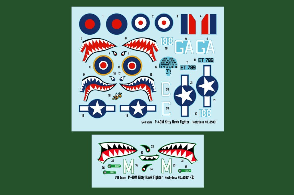 Hobby Boss 85801 P-40E Kittyhawk 1/48 – zdjęcie 3