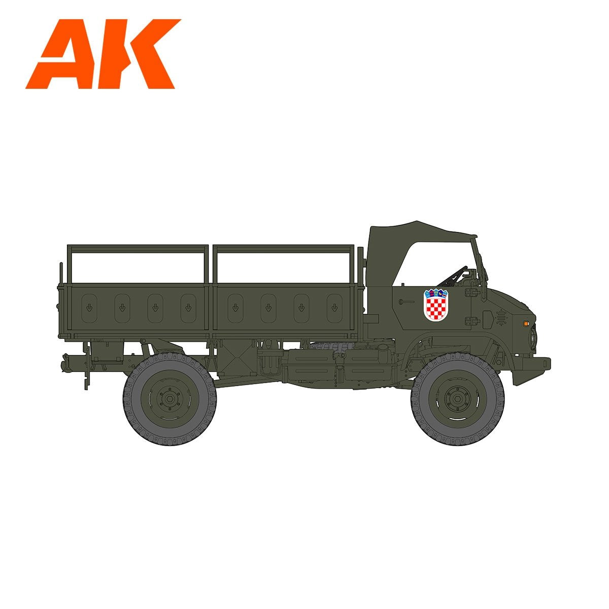AK Interactive AK35505 UNIMOG S 404 EUROPE &amp;amp; AFRICA 1/35 – zdjęcie 4