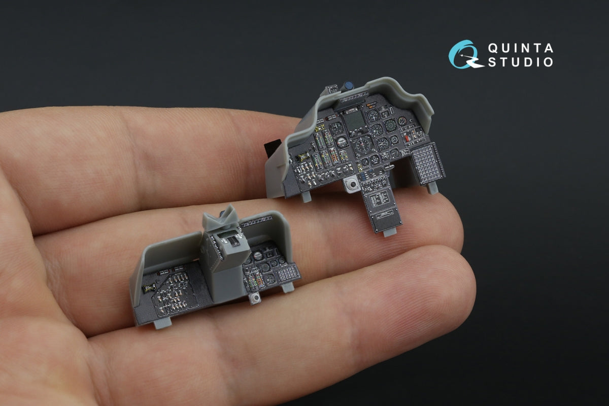 Quinta Studio QDS-35132 AH-64A 3D-Printed colored Interior on decal paper (Trumpeter) (Small version) 1/35 – image 12