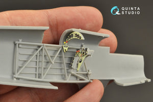 Quinta Studio QD48274 He 51B 3D-Printed &amp;amp; coloured Interior on decal paper (Roden) 1/48 – zdjęcie 9