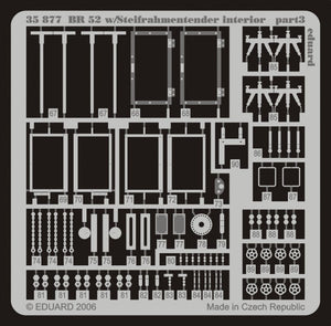 Eduard 35877 BR 52 w/ Steifrahmentender interior 1/35 Trumpeter – zdjęcie 3