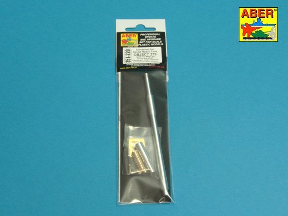Armement Aber 35L-220 pour char lourd soviétique OBJECT 279 1x130mm, 2x14.5mm (1/35) – image 12