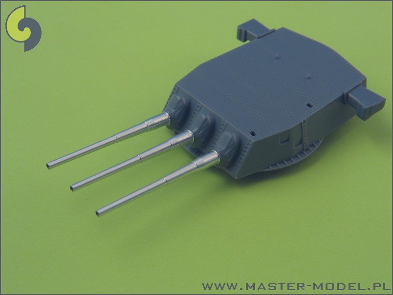 Master SM-350-041 USN 16in/50 (40.6 cm) Mark 7 barrels - with blastbags (9pcs) – image 2