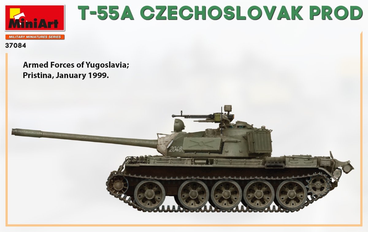 Miniart 37084 T-55A CZECHOSLOVAK PRODUCTION 1/35 – image 9