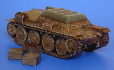 Attack 72802 Munitionsfahrzeug 38(t) Ammunition Carrier 1/72 – zdjęcie 2