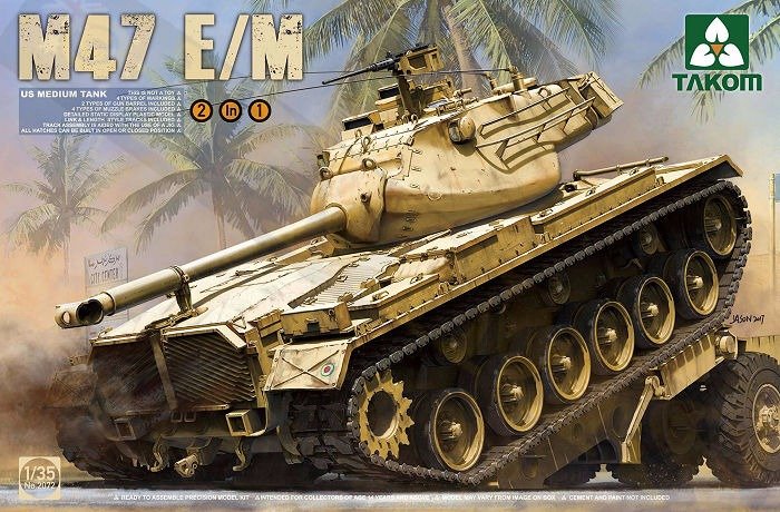 Takom 2072 M47 E/M (2 in 1) 1/35