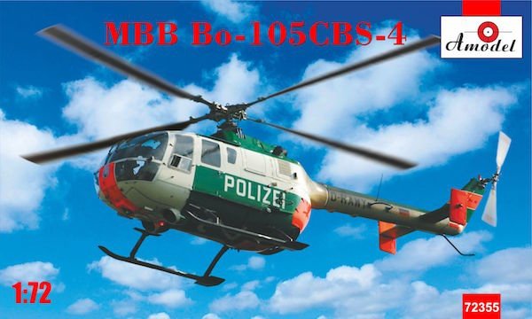 A-Model 72355 MBB Bo-105 CBS-4. German Police 1/72