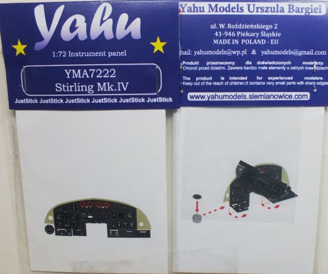 Yahu YMA7222 Stirling Mk.IV (Italeri) 1/72