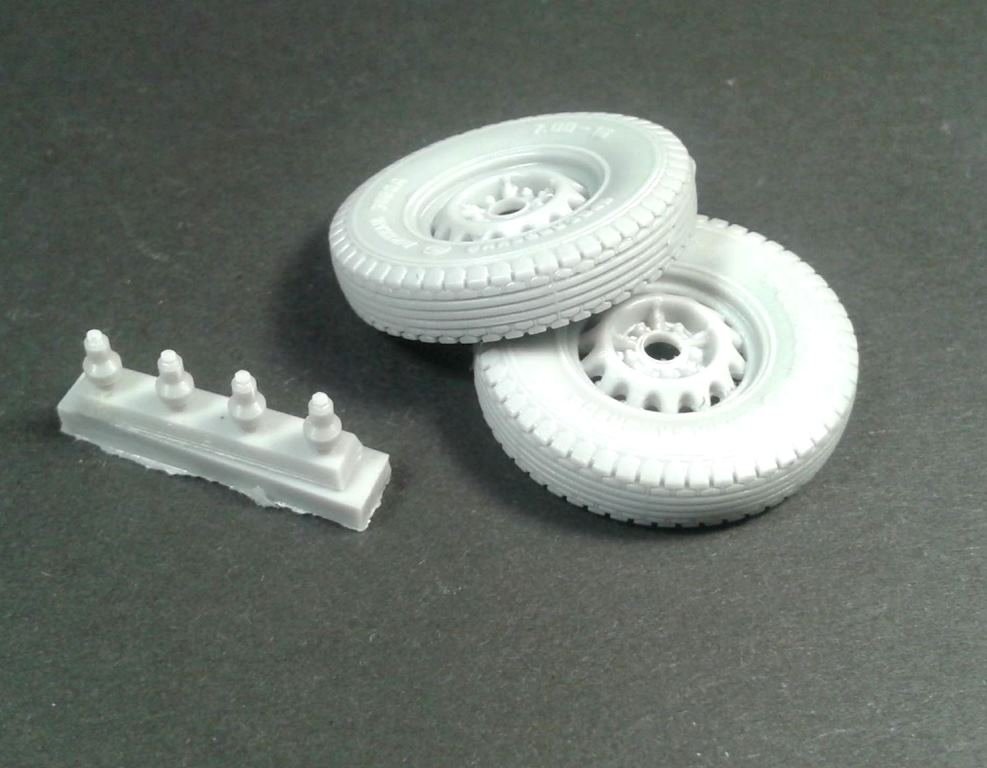 Panzer Art RE35-553 Road wheels for GAZ-67&amp;amp;BA-64 Jaroslavskij Szinnyj Zavod” 1/35 – zdjęcie 2