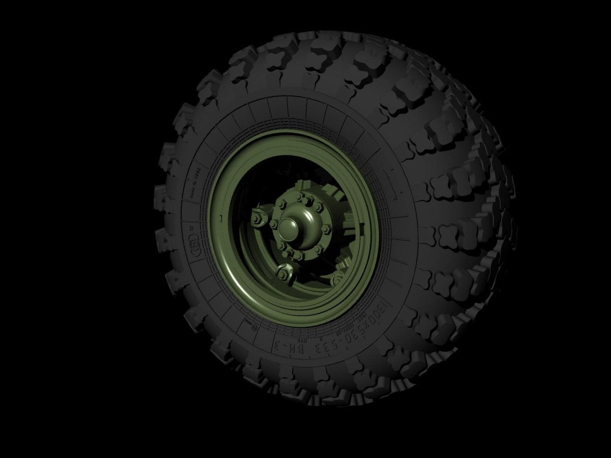 Roues de route Panzer Art RE35-616 KRAZ-255B 1/35