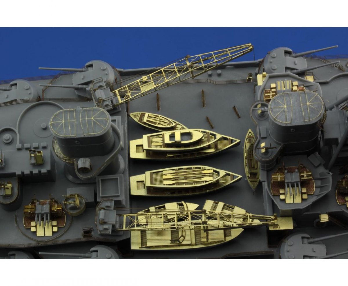 Eduard 53169 HMS King George V lifeboats TAMIYA 1/350 – zdjęcie 4