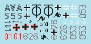 Star Decals 35-C1208 German tanks in Italy # 8 Mixed AFVs 1/35 – zdjęcie 2