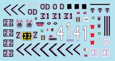 Star Decals 48-B1019 Challenger 2 - CR2. Op.Telic - Invasion and occupation of Iraq 2003-2011 1/48 – zdjęcie 3