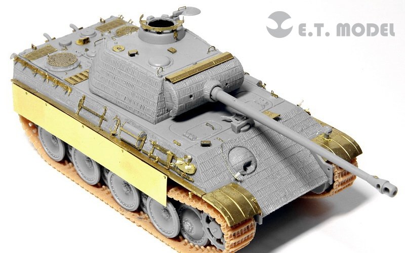 E.T. Model E72-009 WWII German Panther G For DRAGON Kit 1/72 – zdjęcie 6