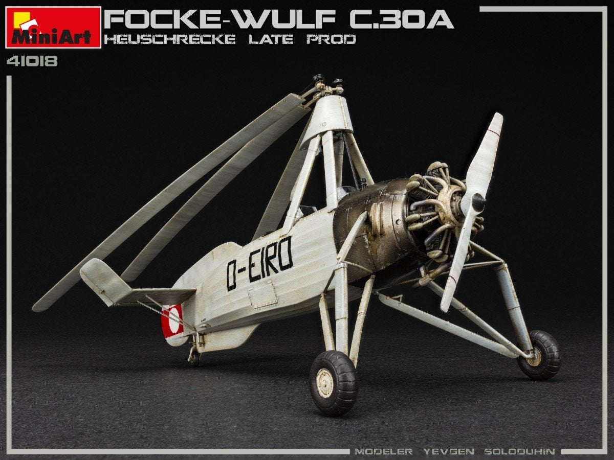 MiniArt 41018 FOCKE-WULF FW C.30A HEUSCHRECKE. LATE PROD 1/35 – image 5