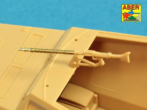 Aber 48L-21 Set of 2 barrels for German machine guns MG34 1/48 – zdjęcie 5