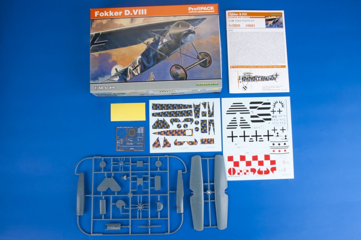 Eduard 8085 Fokker D. VIII 1/48 – zdjęcie 2